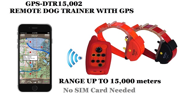 GPS training collar GPS-DTR-15002